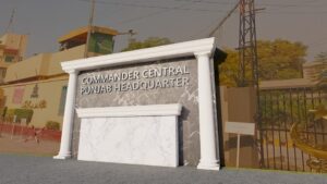 NAVY LAHORE FEATURE WALL